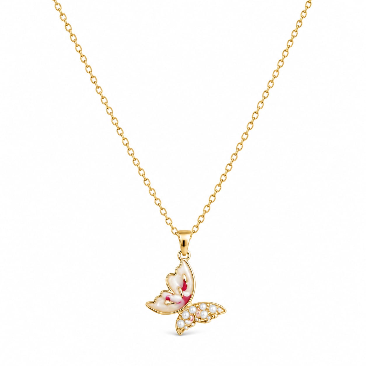 Butterfly Pendant Necklace for everyday wear