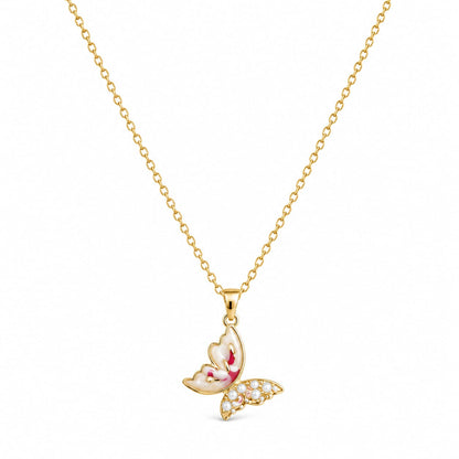 Butterfly Pendant Necklace for everyday wear