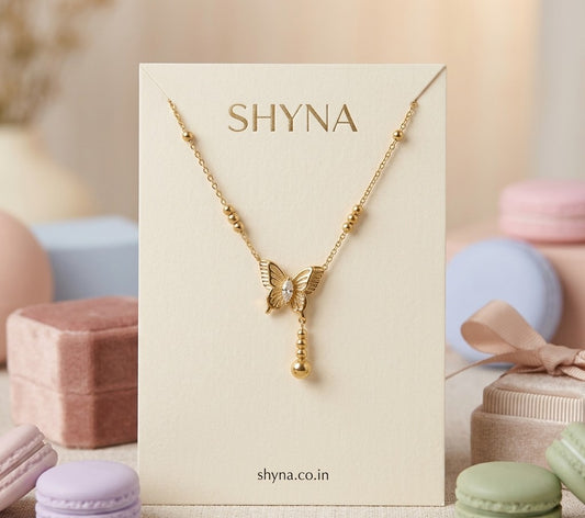 Anti-Tarnish Butterfly Pendant