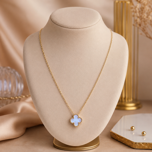 White Clover Pendent necklace for Everyday