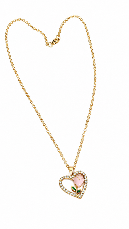 Lira Resin yellow Pendant Necklace